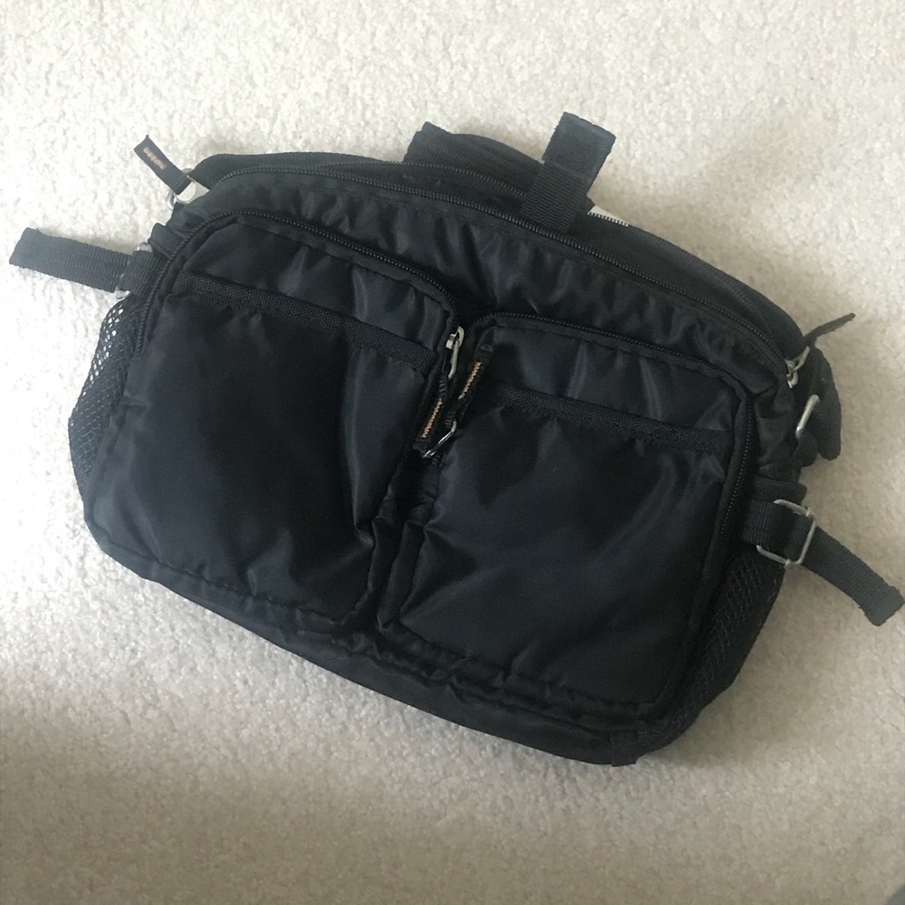 Brand new black small cargo bag